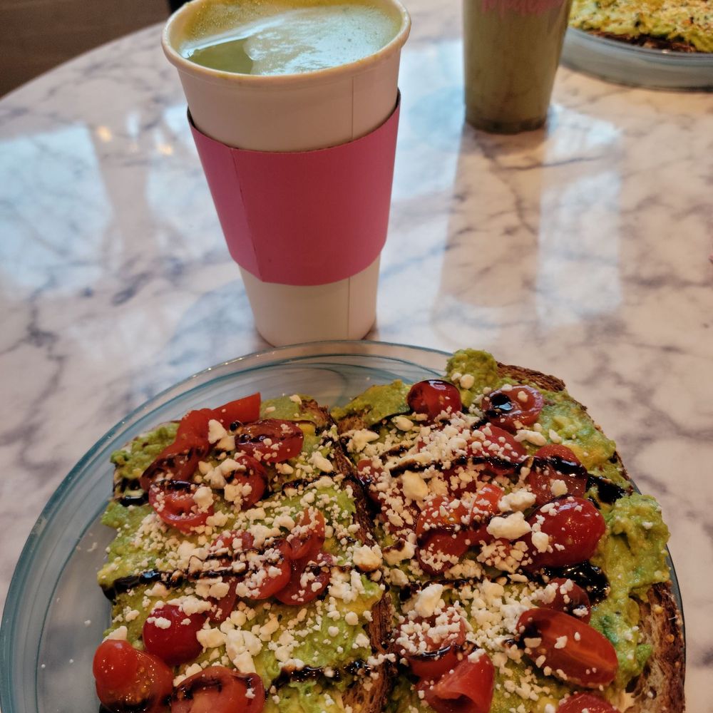 Matcha Cita - Bruschetta toast - Coffee & Tea Near Me - Chicago, Illinois Matcha Cita - Bruschetta toast - Coffee & Tea Near Me - Chicago, Illinois