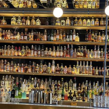 Bridges & Bourbon - The Liquor Shelves behind the bar - New American Near Me - Pittsburgh, Pennsylvania Bridges & Bourbon - The Liquor Shelves behind the bar - New American Near Me - Pittsburgh, Pennsylvania