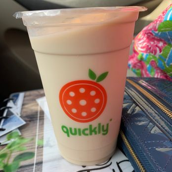 Quickly Asian Fusion Cafe - Jasmine Milk Tea - Bubble Tea Near Me - Mobile, Alabama