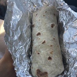 La Unica Taqueria - Breakfast Burrito... keeps you very FULL!