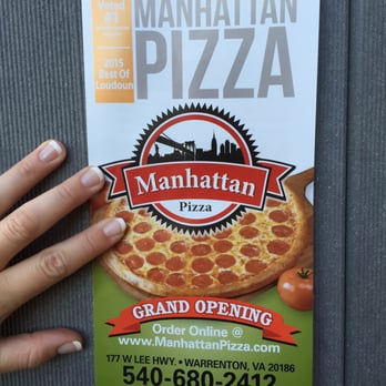 Manhattan Pizza - Pizza Near Me - Warrenton, Virginia