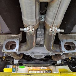 Collins Muffler and Service - Electric cut outs on a 2017 Dodge Challenger.