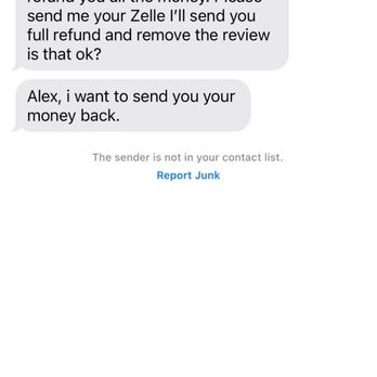 Elite Air - This is what they texted my husband after he posted a review. So they done this to MANY people already. - Air Duct Cleaning Near Me - Beverly Hills, California