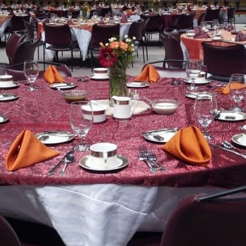 Professional Catering - Maroon & Orange - Caterers Near Me - Blacksburg, Virginia