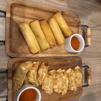 Siam Station - Eggroll and pot stickers - Thai Near Me - Irvine, California