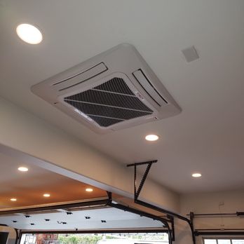 Air Kings - Cassette in my garage, clean work. - Heating & Air Conditioning/HVAC Near Me Air Kings - Cassette in my garage, clean work. - Heating & Air Conditioning/HVAC Near Me