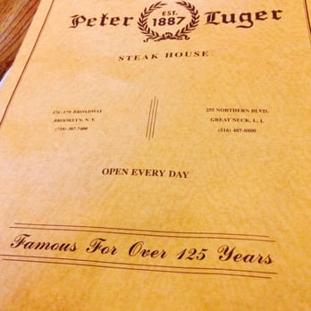 Peter Luger - Woo - Steakhouses Near Me - Brooklyn, New York