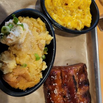 Lucille's Smokehouse Bar-B-Que - Nasty Mac n cheese, but good corn pudding. - Southern Near Me - Tempe, Arizona Lucille's Smokehouse Bar-B-Que - Nasty Mac n cheese, but good corn pudding. - Southern Near Me - Tempe, Arizona
