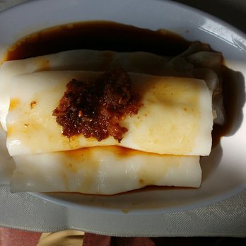Pacific - Dim Sum : Scallop rice rolls with XO sauce - Chinese Near Me - Manchester, XGM Pacific - Dim Sum : Scallop rice rolls with XO sauce - Chinese Near Me - Manchester, XGM