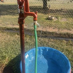 Canal Fulton Dog Park - Fresh running water with pools and it does work