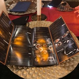 Gold plates are part of our decorations not the restaurant