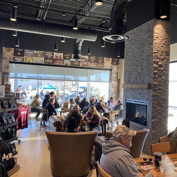 Black Rifle Coffee Company - Inside on the day of the grand opening - Coffee Roasteries Near Me - Live Oak, Texas
