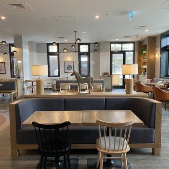 Farm & Fire - Dining room was empty - Canadian (New) Near Me - Banff, Alberta Farm & Fire - Dining room was empty - Canadian (New) Near Me - Banff, Alberta