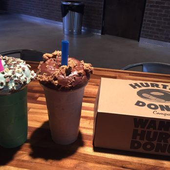 Hurts Donut - Andes mint shake and peanut butter cup shake - Donuts Near Me - Tempe, Arizona Hurts Donut - Andes mint shake and peanut butter cup shake - Donuts Near Me - Tempe, Arizona