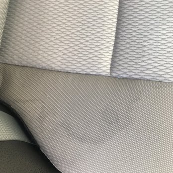 A D X - Before Photo: Stain and ring forming after the spill - Auto Detailing Near Me A D X - Before Photo: Stain and ring forming after the spill - Auto Detailing Near Me