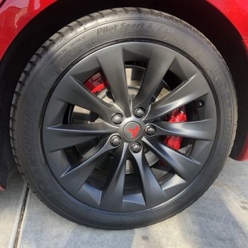 Dipped Auto Works - Went with wheel wrap to make sure we liked the color, wheels used to be silver. Calipers are color matched and look great!!! - Auto Detailing Near Me - Las Vegas, Nevada Dipped Auto Works - Went with wheel wrap to make sure we liked the color, wheels used to be silver. Calipers are color matched and look great!!! - Auto Detailing Near Me - Las Vegas, Nevada