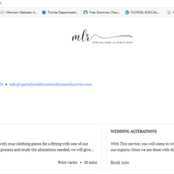 Specialized Alterations By María Luz Rivas - This is an image of what is disclosed on her website. - Women's Clothing Near Me - Miami, Florida Specialized Alterations By María Luz Rivas - This is an image of what is disclosed on her website. - Women's Clothing Near Me - Miami, Florida