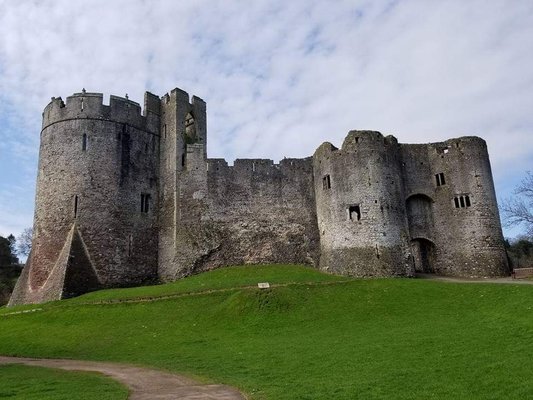 Chepstow Castle by null