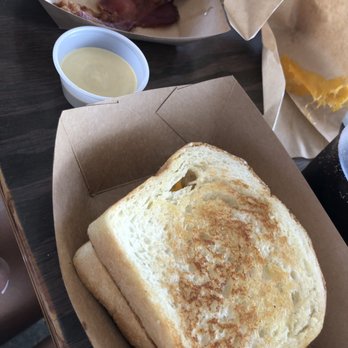 DV8 Kitchen - DV8 Grilled Cheese Sandwich with bacon and dijonaise sauce on side - Bakeries Near Me - Lexington, Kentucky DV8 Kitchen - DV8 Grilled Cheese Sandwich with bacon and dijonaise sauce on side - Bakeries Near Me - Lexington, Kentucky