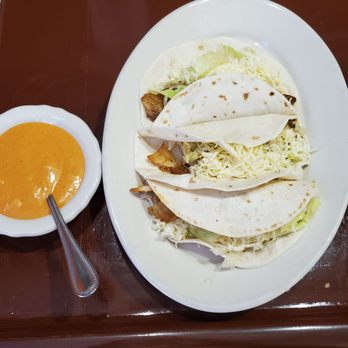 DOS Margaritas - Fish tacos with chipotle sauce - Mexican Near Me - Canton, Georgia DOS Margaritas - Fish tacos with chipotle sauce - Mexican Near Me - Canton, Georgia