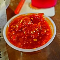 Caliente Pizza & Drafthouse - Side of "Cry to Mommy" sauce