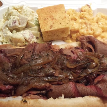 Big Daddy'z BBQ & Grill - Beef platter with mac & cheese and potato salad from Big Daddy'z - Barbeque Near Me - Folsom, Pennsylvania Big Daddy'z BBQ & Grill - Beef platter with mac & cheese and potato salad from Big Daddy'z - Barbeque Near Me - Folsom, Pennsylvania