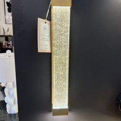 Eyeing on this vanity light. It comes with black or gold. On sale for $619