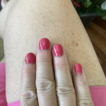 Cape Nails - Holding up very well 10 days in and still shiny !! - Nail Salons Near Me - Sanibel, Florida