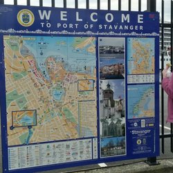Stavanger by - Map of Stavanger
