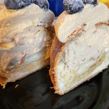 Ones Cafe & Bakery - Inside the Almond Danish. - Coffee & Tea Near Me - Castro Valley, California Ones Cafe & Bakery - Inside the Almond Danish. - Coffee & Tea Near Me - Castro Valley, California