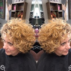 Bella Salon and Spa - Natural curly style done by Bonnie!