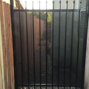 Affordable Fence & General Construction - Iron fence with privacy screen - General Contractors Near Me - Stockton, California Affordable Fence & General Construction - Iron fence with privacy screen - General Contractors Near Me - Stockton, California