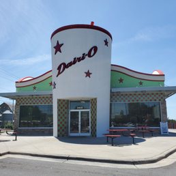 the outside of a diner the outside of a diner