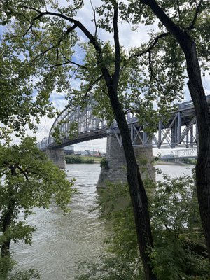Purple People Bridge by null