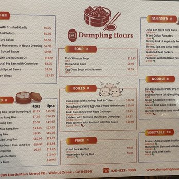 Dumpling Hours - Dim Sum Near Me - Walnut Creek, California