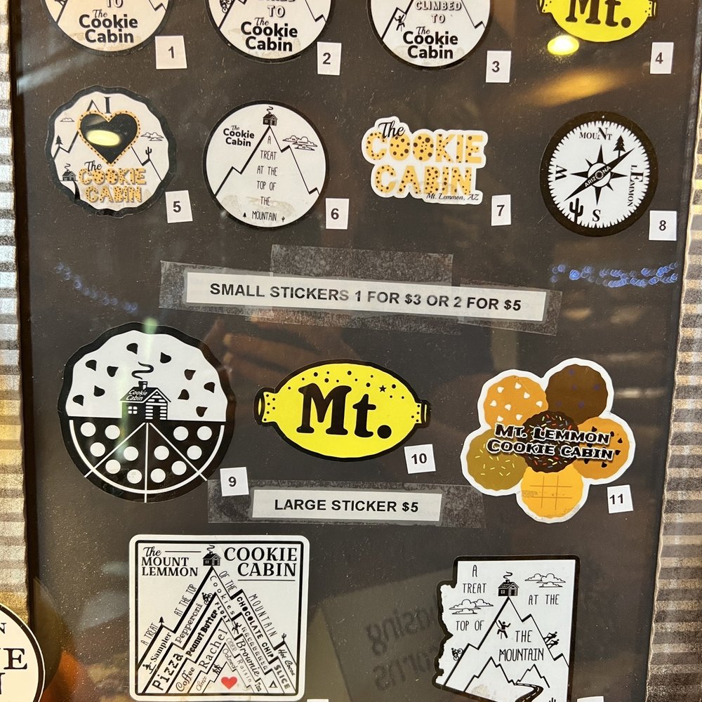 Mt Lemmon Cookie Cabin - Stickers available. So cute and unique - Pizza Near Me - Mount Lemmon, Arizona Mt Lemmon Cookie Cabin - Stickers available. So cute and unique - Pizza Near Me - Mount Lemmon, Arizona