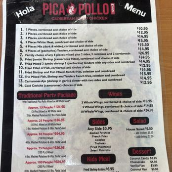 Pica Pollo West - Menu good prices - Caribbean Near Me - Cleveland, Ohio Pica Pollo West - Menu good prices - Caribbean Near Me - Cleveland, Ohio