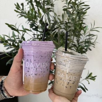 Da Vien Coffee - ube coffee & black sesame latte - Desserts Near Me - Westminster, California Da Vien Coffee - ube coffee & black sesame latte - Desserts Near Me - Westminster, California