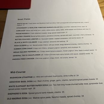 Rasa - Burlingame - Menu - Indian Near Me - Burlingame, California Rasa - Burlingame - Menu - Indian Near Me - Burlingame, California