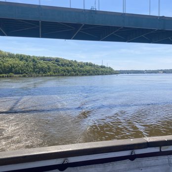 American Lady Cruises - View from the boat. - Boat Tours Near Me - Dubuque, Iowa