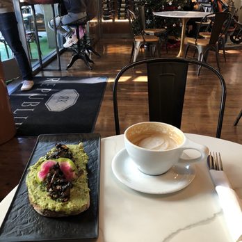 Republik Coffee - Mushroom Avocado Toast Vegan and mocha - Coffee & Tea Near Me - Pasadena, California Republik Coffee - Mushroom Avocado Toast Vegan and mocha - Coffee & Tea Near Me - Pasadena, California