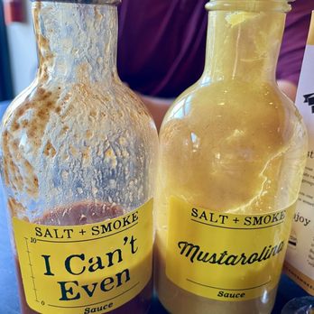 Salt + Smoke - More sauces - Barbeque Near Me - Kirkwood, Missouri Salt + Smoke - More sauces - Barbeque Near Me - Kirkwood, Missouri