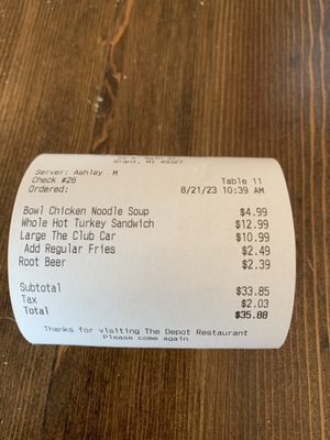 The Depot Restaurant by null