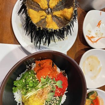 Venice Beach - Uni bibimbap - Seafood Near Me - Buena Park, California Venice Beach - Uni bibimbap - Seafood Near Me - Buena Park, California