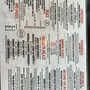 Whatcha Smokin' BBQ & Brew - Menu 10.2024 - Barbeque Near Me - Luther, Iowa