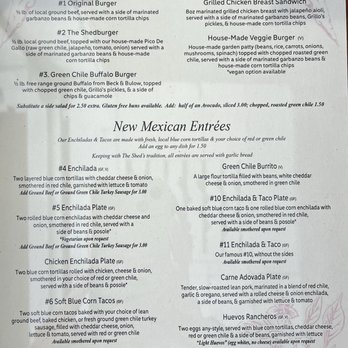 The Shed - Lunch menu - New Mexican Cuisine Near Me - Santa Fe, New Mexico The Shed - Lunch menu - New Mexican Cuisine Near Me - Santa Fe, New Mexico
