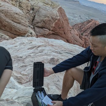 Sandstone Quarry - Surprise box of letters - Hiking Near Me - Las Vegas, Nevada