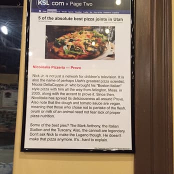 Nico's Pizza - 5 of the absolute best pizza joints in Utah! - Pizza Near Me - Provo, Utah Nico's Pizza - 5 of the absolute best pizza joints in Utah! - Pizza Near Me - Provo, Utah