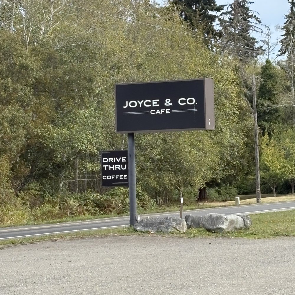 Joyce & Co. Cafe - Signage - American Near Me - Joyce, Washington Joyce & Co. Cafe - Signage - American Near Me - Joyce, Washington