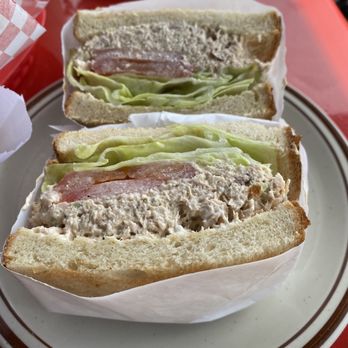 Johnie's Jr. Burgers - Tuna sandwich was delicious - Burgers Near Me - Orange, California
